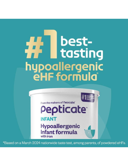 Fórmula Infantil Hipoalergénica Pepticate 374.5g - Omega 3 DHA Fórmula Infantil Hipoalergénica Pepticate 374.5g - Omega 3 DHA