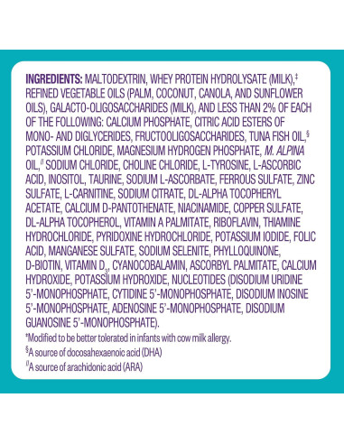 Fórmula Infantil Hipoalergénica Pepticate 374.5g - Omega 3 DHA