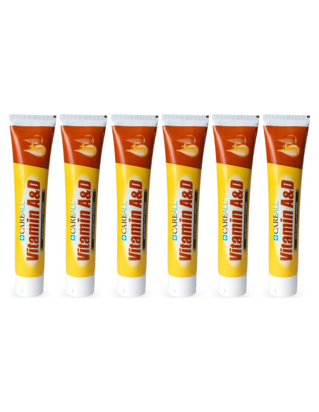 Ungüento Vitamina A&D CareAll 6 Tubos 113.4g para Dermatitis Ungüento Vitamina A&D CareAll 6 Tubos 113.4g para Dermatitis