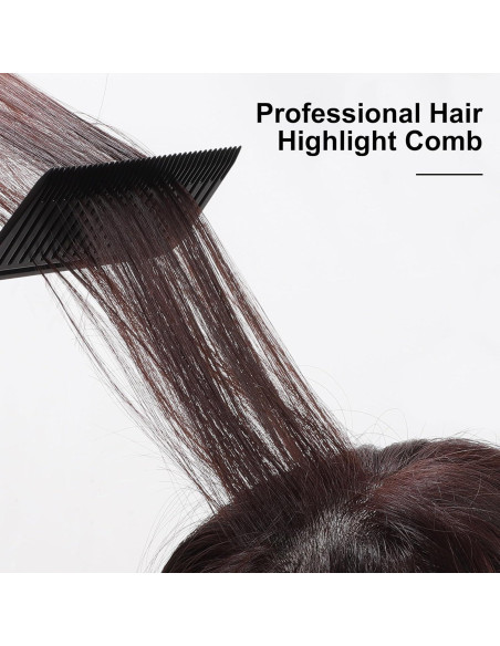 Peine Profesional VOCOSTE para Destacar Cabello Negro 21.3cm Peine Profesional VOCOSTE para Destacar Cabello Negro 21.3cm