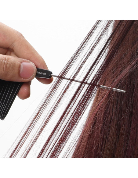 Peine Profesional VOCOSTE para Destacar Cabello Negro 21.3cm Peine Profesional VOCOSTE para Destacar Cabello Negro 21.3cm