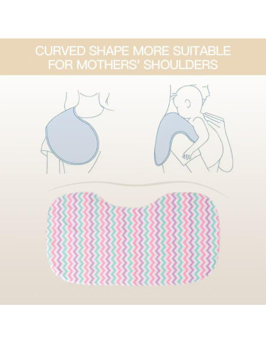 Paquete de 5 Pañales para Eructar Bebé Sleepyturtle - Suaves y Absorbentes