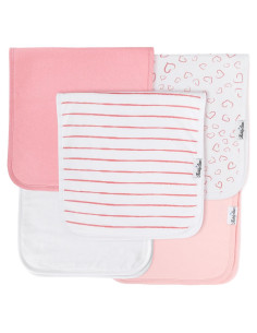 Paquete de 5 Paños de Gasas KiddyStar - Algodón Orgánico Grande