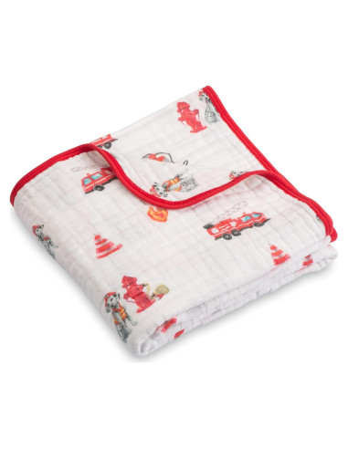 Manta de Muselina LollyBanks 119.38x119.38 cm Algodón Orgánico