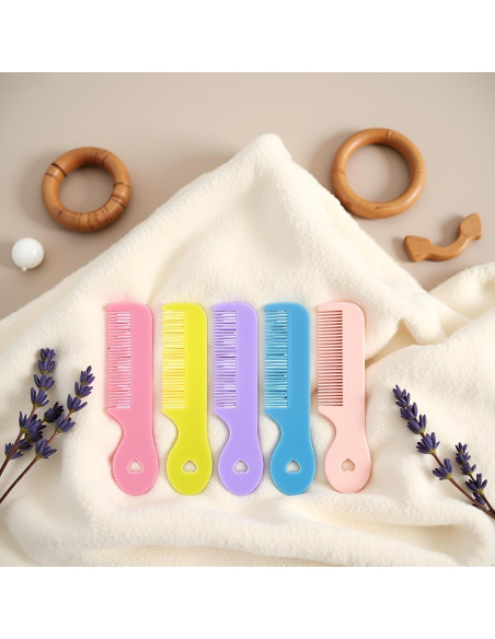 Kit de 4 Peines Coloridos para Bebés WaigN - Cuidado Infantil Kit de 4 Peines Coloridos para Bebés WaigN - Cuidado Infantil