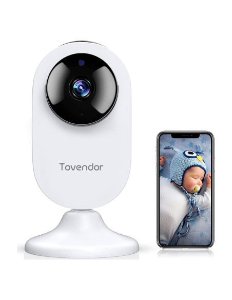 Cámara de Seguridad WiFi Tovendor 1080P con Audio Bidireccional Cámara de Seguridad WiFi Tovendor 1080P con Audio Bidireccional