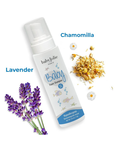 Champú Espuma Baby Jolie 210ml Sin Lagrimas para Bebés Champú Espuma Baby Jolie 210ml Sin Lagrimas para Bebés
