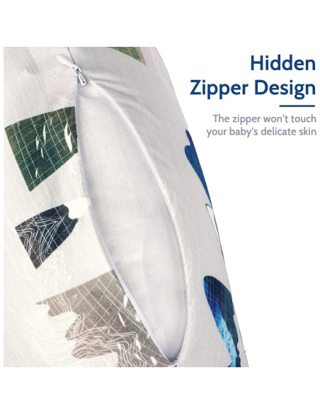 Funda de Almohada de Lactancia TANOFAR Microfibra Suave Funda de Almohada de Lactancia TANOFAR Microfibra Suave