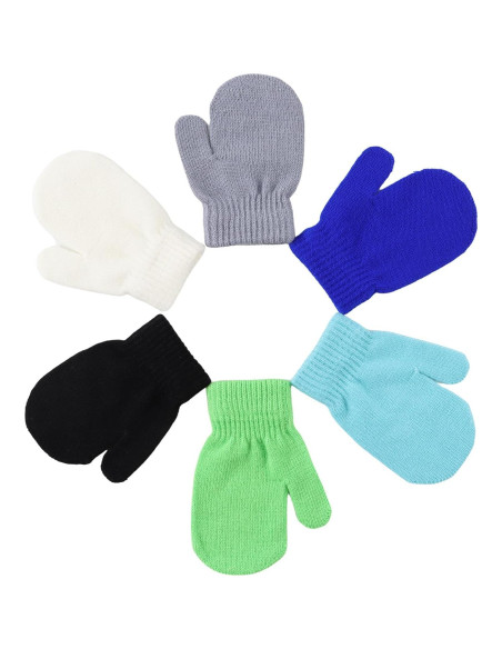 Manoplas de Invierno MniJiza para Bebés 6-36M Tejido Elástico Manoplas de Invierno MniJiza para Bebés 6-36M Tejido Elástico