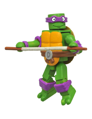 Set de Cajas Deluxe Tortugas Ninja Minimates 5 Figuras 1980