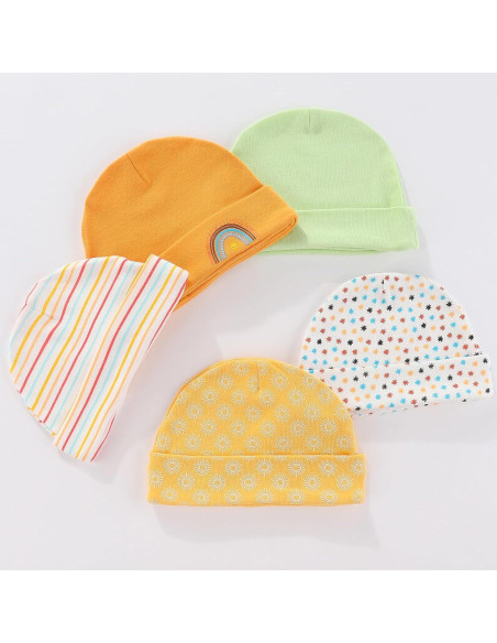 Conjunto Gorro y Manoplas Bebé MAMIMAKA 0-6 meses Algodón Conjunto Gorro y Manoplas Bebé MAMIMAKA 0-6 meses Algodón