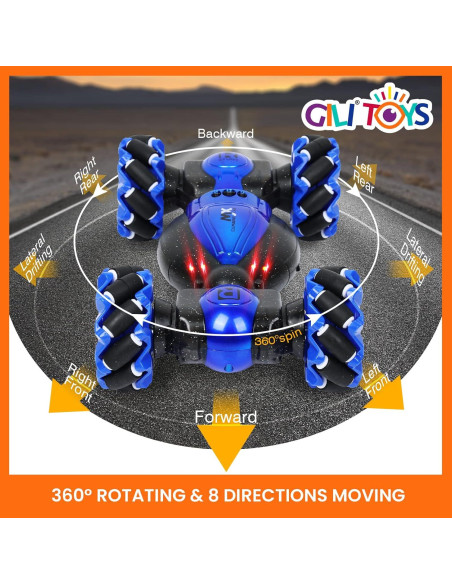 Coche Acrobático RC GILI Control Remoto con Sensores de Gestos Coche Acrobático RC GILI Control Remoto con Sensores de Gestos