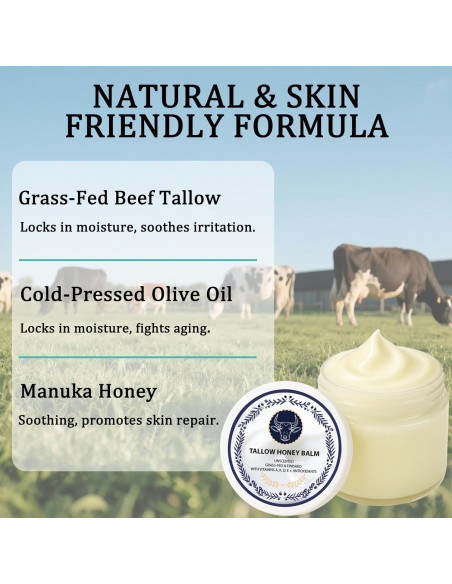 Bálsamo de Sebo Orgánico Nichalous con Miel de Manuka 167g Bálsamo de Sebo Orgánico Nichalous con Miel de Manuka 167g