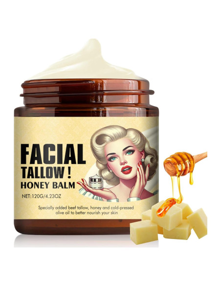 Bálsamo Hidratante Facial Nicgou Manteca de Res y Miel 120g Bálsamo Hidratante Facial Nicgou Manteca de Res y Miel 120g