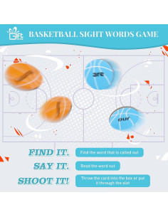 Juego de Aprendizaje de Palabras Visuales GiftAmaz 40 Tarjetas 2