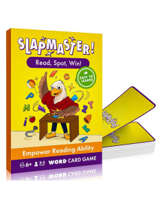 Juego de Cartas Educativo Slapmaster - FISH OR CHIPS - 2-5 Jugadores, 6+ Años