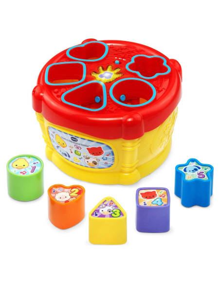 VTech Tambor Clasificador y Descubridor para Bebés 6-36 Meses VTech Tambor Clasificador y Descubridor para Bebés 6-36 Meses