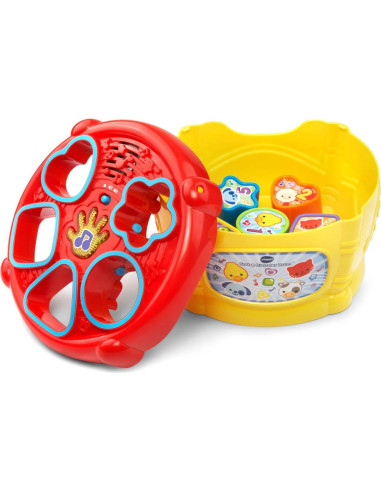 VTech Tambor Clasificador y Descubridor para Bebés 6-36 Meses