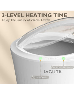 Calentador de Toallas Lagute iSnug 20L con Temporizador y Luz LED 2