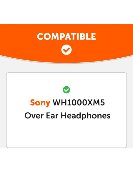 Fundas Protectores para Auriculares Sony WH1000XM5 Wicked Cushions Fundas Protectores para Auriculares Sony WH1000XM5 Wicked Cushions