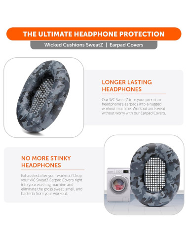 Fundas Protectores para Auriculares Sony WH1000XM5 Wicked Cushions