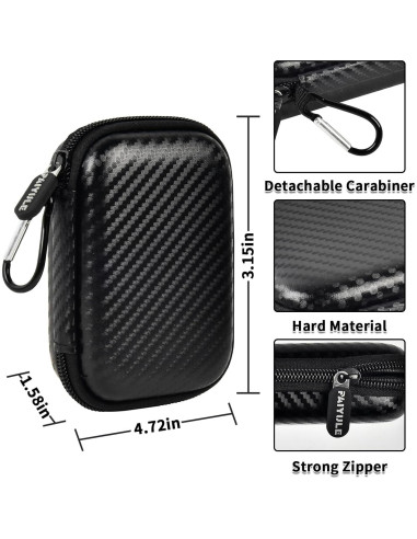 Funda de Transporte PAIYULE para SSD Samsung T9/T7 4TB 2TB 1TB