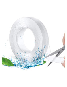 Cinta Nano Doble Cara MSDADA 3M, Adhesiva Reutilizable 3cm