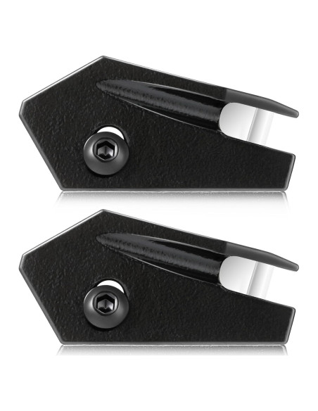 Cortadores en V Enhon 2 Pack Acero Inoxidable Negro Cortadores en V Enhon 2 Pack Acero Inoxidable Negro