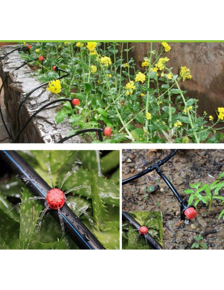 Kit de Riego por Goteo MSDADA 15.24m para Jardín Kit de Riego por Goteo MSDADA 15.24m para Jardín