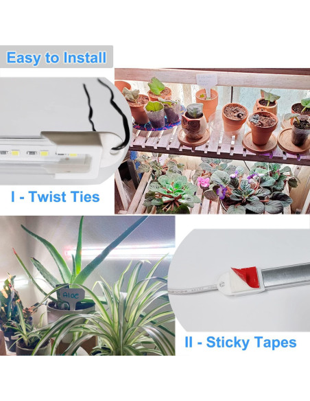 Tira de Luz LED de Cultivo xianxiakeji 32.5cm 6W USB Tira de Luz LED de Cultivo xianxiakeji 32.5cm 6W USB
