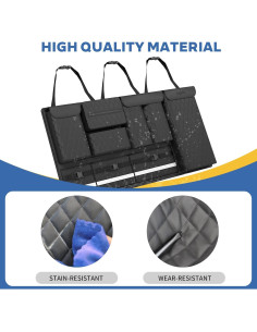 Organizador Colgante para Asientos Traseros SugarFox Negro 96x46cm 2