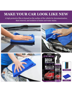 Spray Turbo Shine Nexa 3 en 1 - Alta Protección Automotriz 2