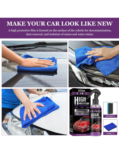Spray Turbo Shine Nexa 3 en 1 - Alta Protección Automotriz Spray Turbo Shine Nexa 3 en 1 - Alta Protección Automotriz