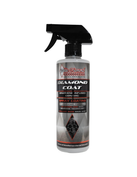 Spray Cerámico White Diamond Diamond Coat 0.47L Grafeno SiO2 Spray Cerámico White Diamond Diamond Coat 0.47L Grafeno SiO2