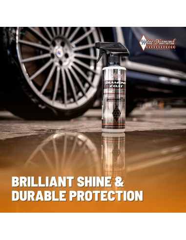 Spray Cerámico White Diamond Diamond Coat 0.47L Grafeno SiO2