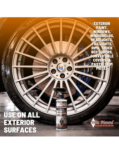 Spray Cerámico White Diamond Diamond Coat 0.47L Grafeno SiO2