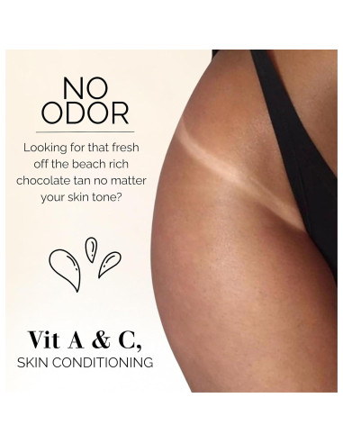 SunFX Spray Bronceador Orgánico Chocolate Caribeño 113g