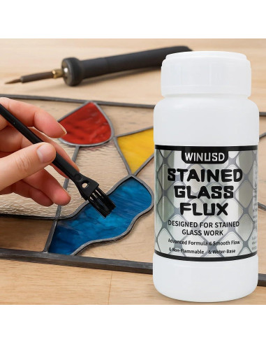 Flux Líquido para Soldadura de Vidrio WINUSD 200ml Multiusos