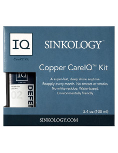 Kit de Cuidado IQ para Fregaderos de Cobre Sinkology