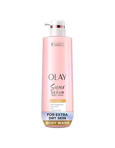 Olay Super Serum Gel de Ducha 549 ml para Piel Extra Seca