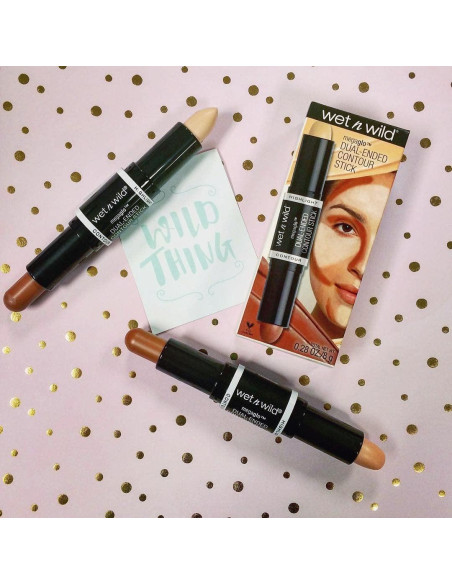 Stick de Contorno Doble Punta Wet n Wild Claro Medio 42g Stick de Contorno Doble Punta Wet n Wild Claro Medio 42g