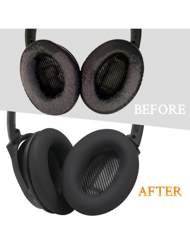 Funda de Silicona SOULWIT para Auriculares Bose QC15 QC25 QC35 - Resistente al Sudor