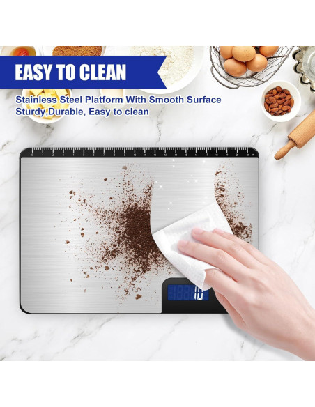 Báscula de Cocina Digital Drcowu K30H 15 kg Pantalla LCD Báscula de Cocina Digital Drcowu K30H 15 kg Pantalla LCD