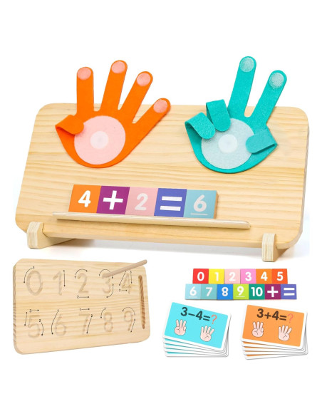 Juguete de Aprendizaje Matemático Montessori YGJT - Bloques de Madera Juguete de Aprendizaje Matemático Montessori YGJT - Bloques de Madera