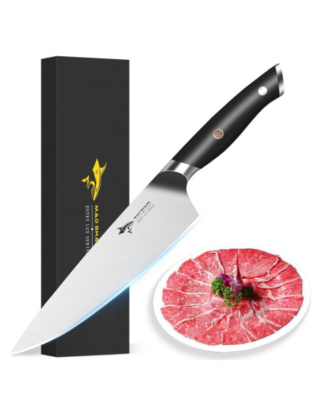 Cuchillo de Chef MAD SHARK 21 cm Acero Inoxidable Profesional Cuchillo de Chef MAD SHARK 21 cm Acero Inoxidable Profesional