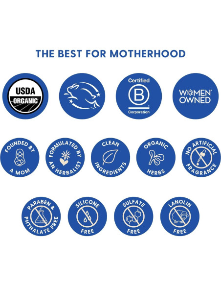 Crema para Pezones Orgánica Motherlove 28.35 g Sin Lanolina Crema para Pezones Orgánica Motherlove 28.35 g Sin Lanolina