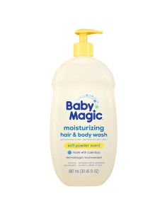 Jabón Hidratante Baby Magic 887 ml para Bebés Sin Lagrimas