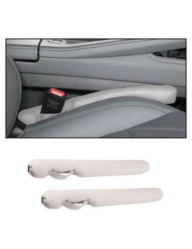 Relleno de Espacio para Asiento de Coche LKAHG Beige - 2 Piezas