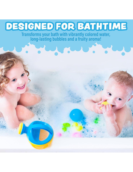 Baño de Burbujas Tub Works para Niños - Paquete de 12 Baño de Burbujas Tub Works para Niños - Paquete de 12