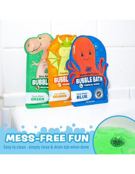 Baño de Burbujas Tub Works para Niños - Paquete de 12 Baño de Burbujas Tub Works para Niños - Paquete de 12